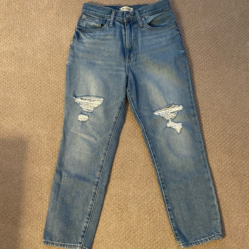 Madewell Mom Jean in Petite Length
